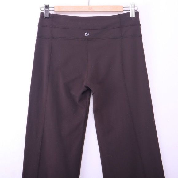 LULULEMON Wide Leg Brown Pants - Picture 4 of 5